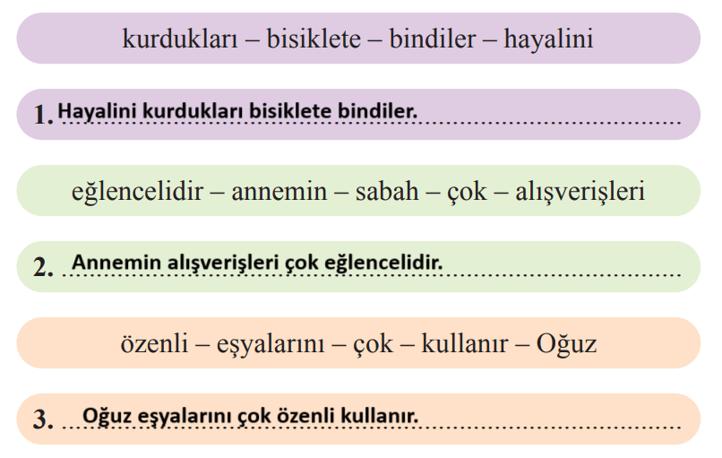 2. Sınıf Türkçe Ders Kitabı Sayfa 277 Cevapları Bilim ve Kültür Yayınları