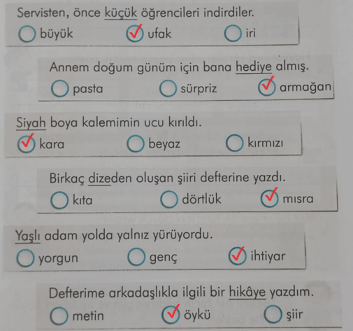 2. Sınıf Türkçe Ders Kitabı Sayfa 41 Cevapları İlke Yayıncılık