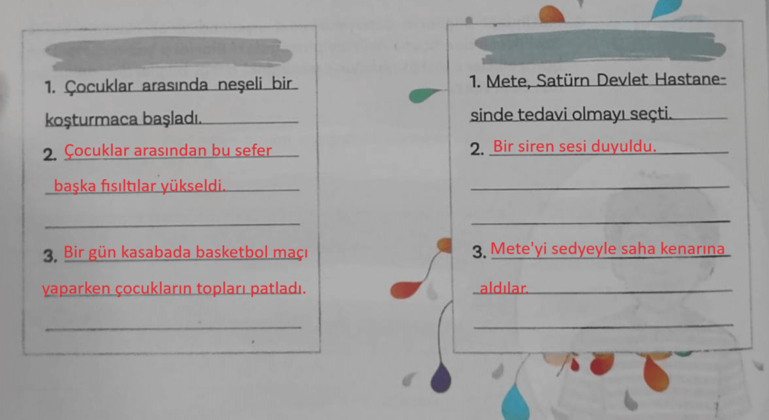 5. Sınıf Türkçe Ders Kitabı Sayfa 32 Cevapları MEB Yayınları