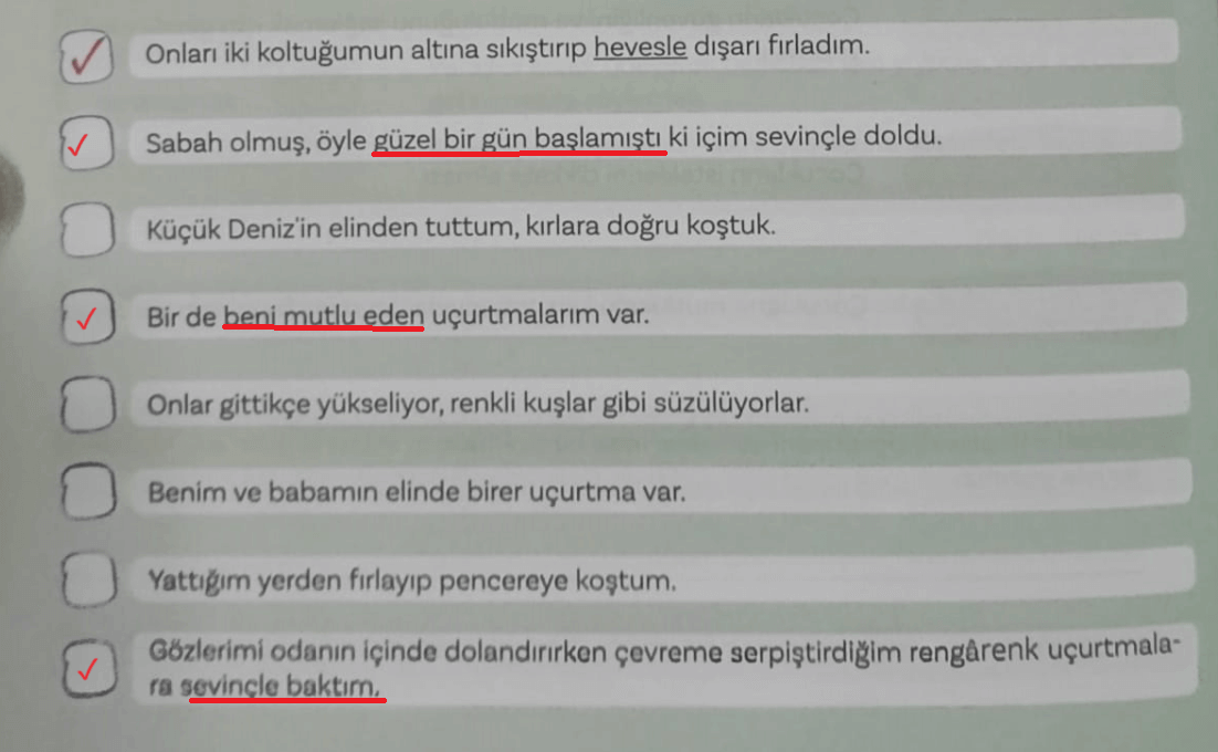 5. Sınıf Türkçe Ders Kitabı Sayfa 58 Cevapları MEB Yayınları