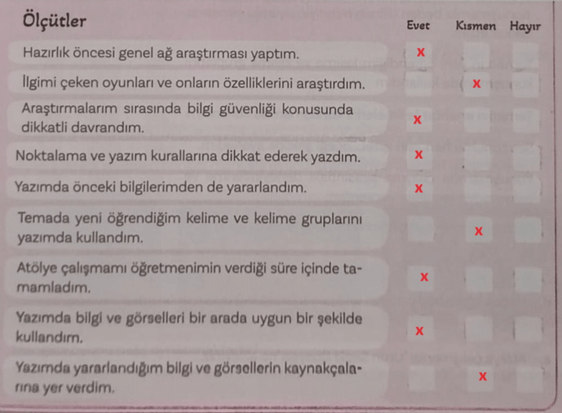 5. Sınıf Türkçe Ders Kitabı Sayfa 73 Cevapları MEB Yayınları1