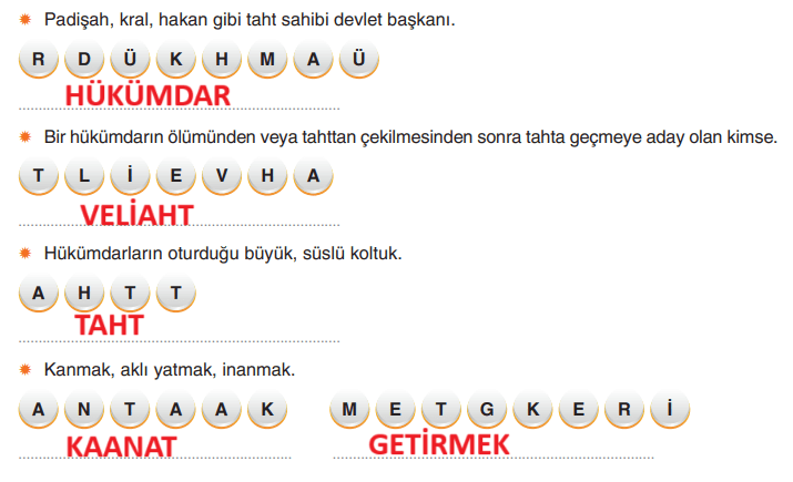 6. Sınıf Türkçe Ders Kitabı Sayfa 28 Cevapları Yıldırım Yayınları