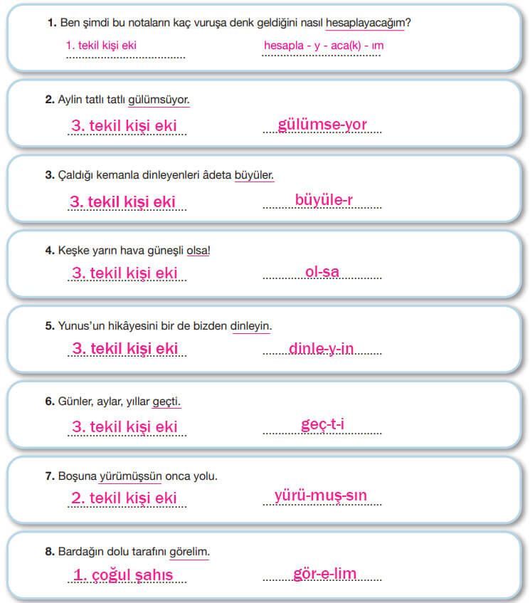 7. Sınıf Türkçe Ders Kitabı Sayfa 26 Cevapları Özgün Yayıncılık