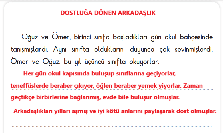 3. Sınıf Hayat Bilgisi Ders Kitabı Sayfa 30 Cevapları SDR İpekyolu Yayıncılık