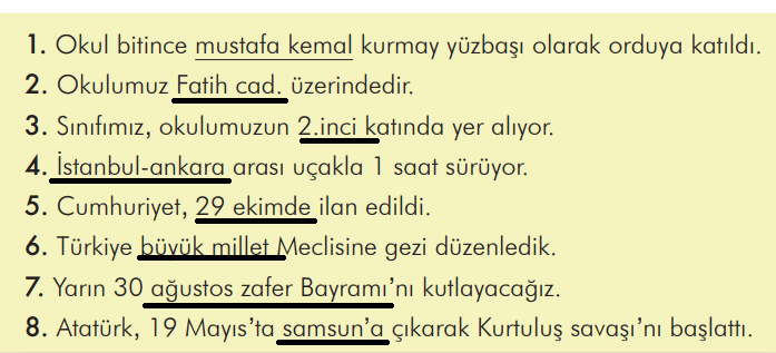 3. Sınıf Türkçe Ders Kitabı Sayfa 79 Cevapları İlke Yayıncılık