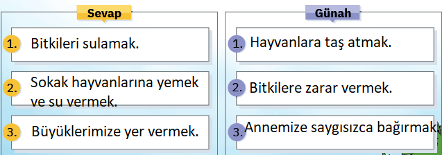 4. Sınıf Din Kültürü Ders Kitabı Sayfa 28 Cevapları SDR İpekyolu Yayıncılık