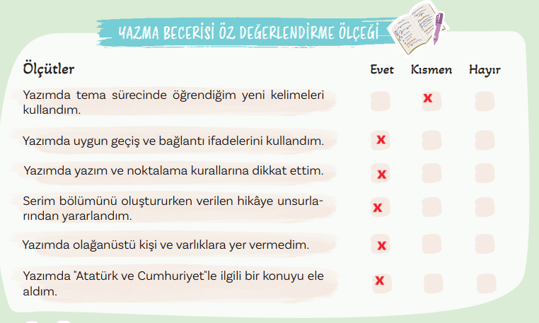 5. Sınıf Türkçe Ders Kitabı Sayfa 135 Cevapları MEB Yayınları