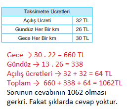 6. Sınıf Matematik Ders Kitabı Sayfa 74 Cevapları MEB Yayınları