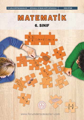 6.Sınıf Matematik Ders Kitabı Cevapları MEB Yayınları