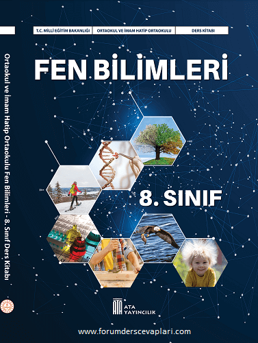 8. Sınıf Fen Bilimleri Ders Kitabı Cevapları ATA Yayıncılık