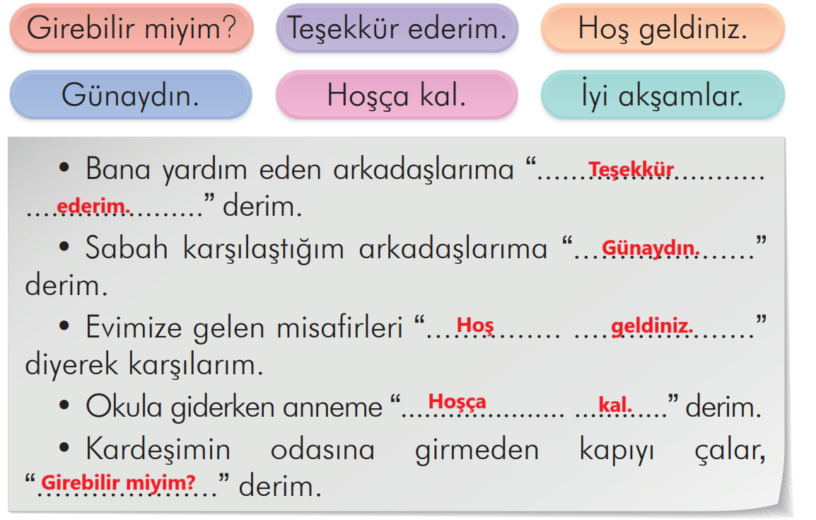 2. Sınıf Türkçe Ders Kitabı Sayfa 156 Cevapları İlke Yayıncılık