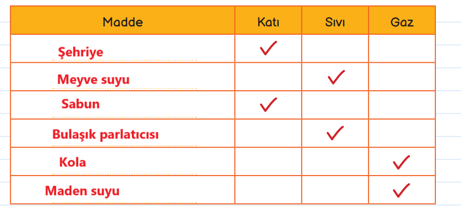 3. Sınıf Fen Bilimleri Ders Kitabı Sayfa 110 Cevapları MEB Yayınları