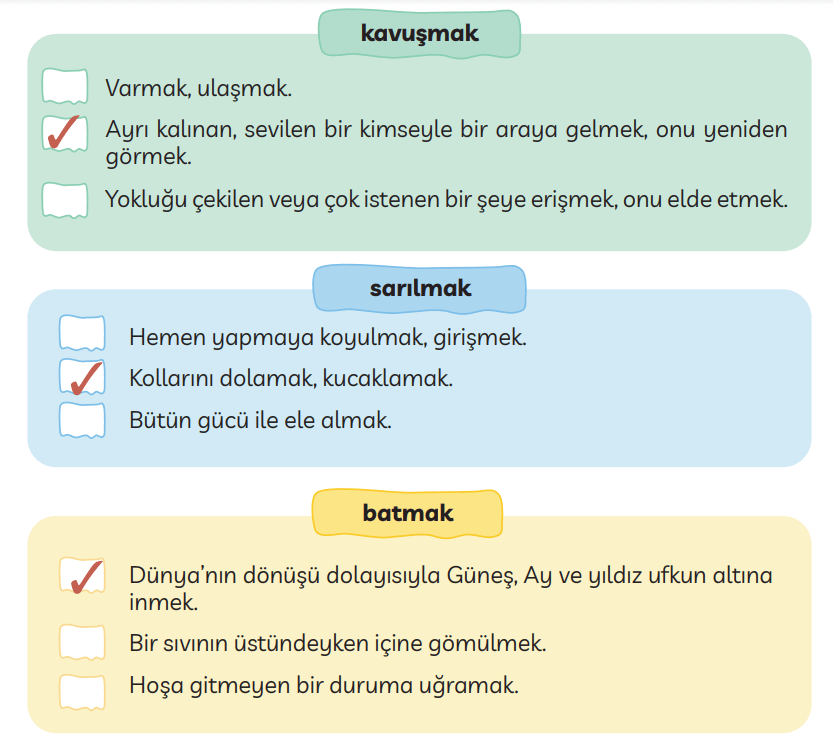 3. Sinif Turkce Ders Kitabi Sayfa 129 Cevaplari MEB Yayinlari