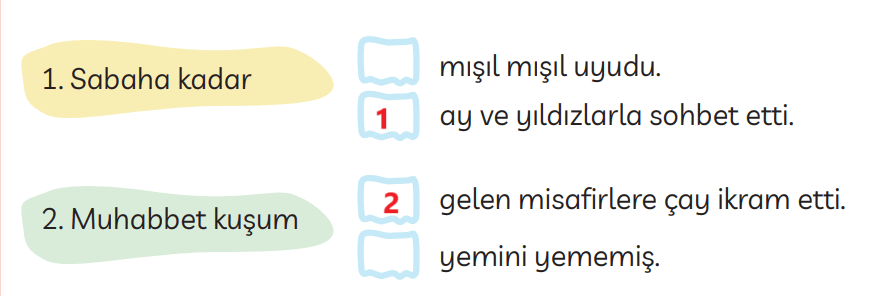 3. Sınıf Türkçe Ders Kitabı Sayfa 153 Cevapları MEB Yayınları