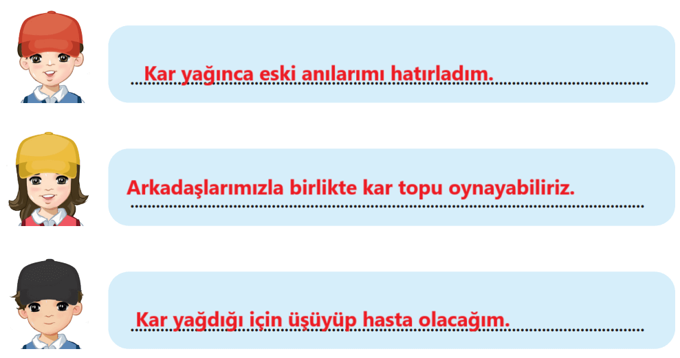 3. Sınıf Türkçe Ders Kitabı Sayfa 154 Cevapları MEB Yayınları