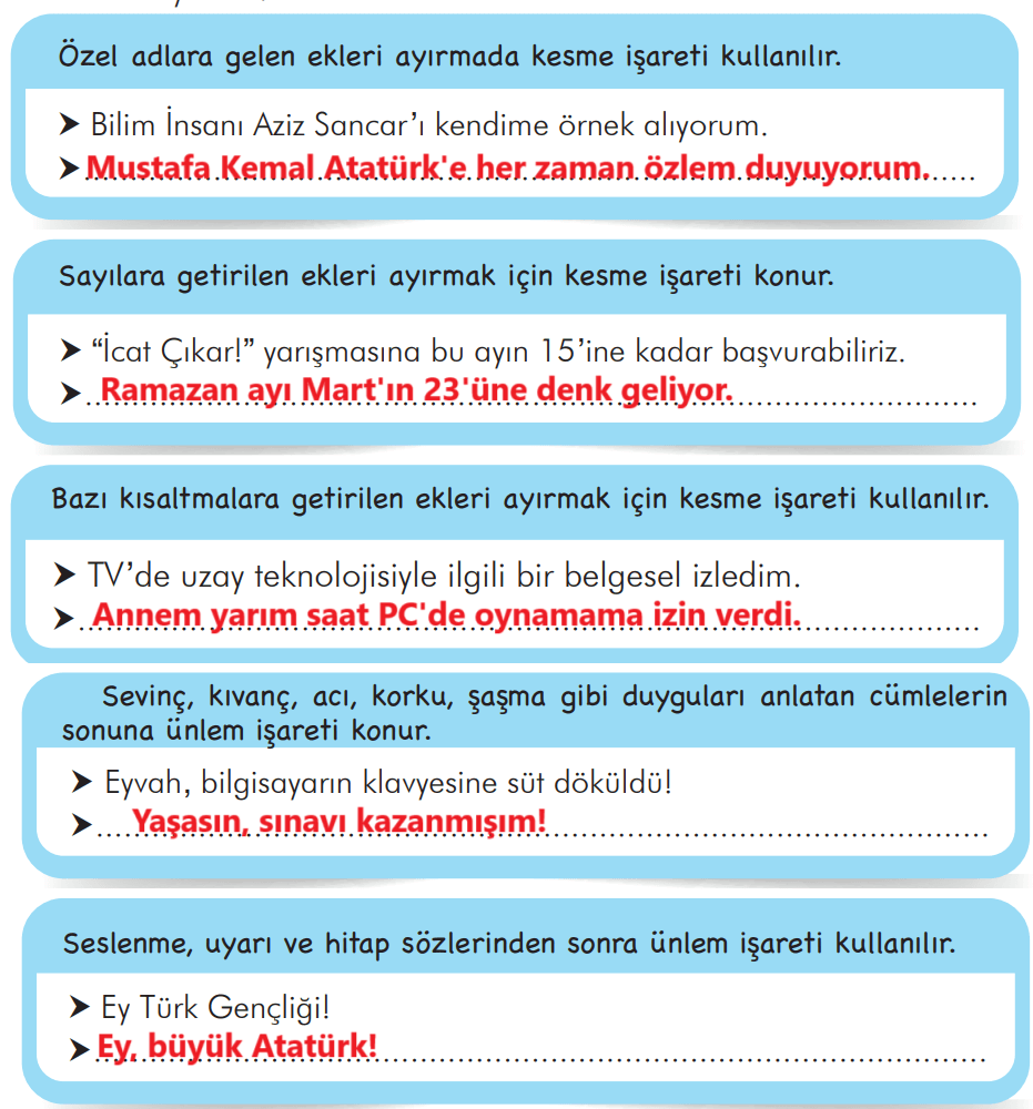 3. Sınıf Türkçe Ders Kitabı Sayfa 96 Cevapları İlke Yayıncılık