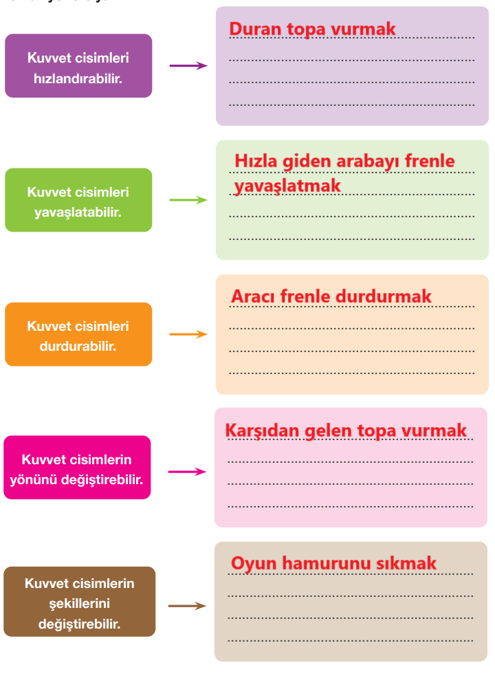 4. Sınıf Fen Bilimleri Ders Kitabı Sayfa 114 Cevapları Pasifik Yayınları