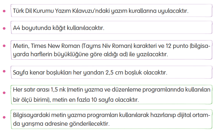 4. Sınıf Türkçe Ders Kitabı Sayfa 108 Cevapları Tuna Yayıncılık