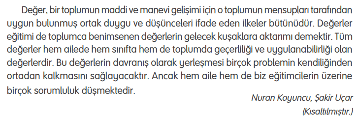 4. Sınıf Türkçe Ders Kitabı Sayfa 112 Cevapları Tuna Yayıncılık1