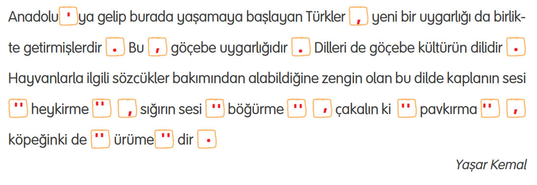 4. Sınıf Türkçe Ders Kitabı Sayfa 140 Cevapları Tuna Yayıncılık