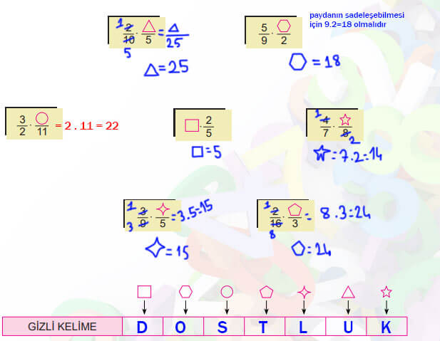 6. Sınıf Matematik Ders Kitabı Sayfa 104 Cevapları MEB Yayınları