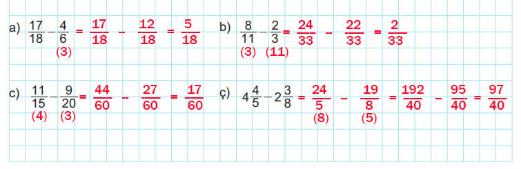 6. Sınıf Matematik Ders Kitabı Sayfa 99 Cevapları MEB Yayınları