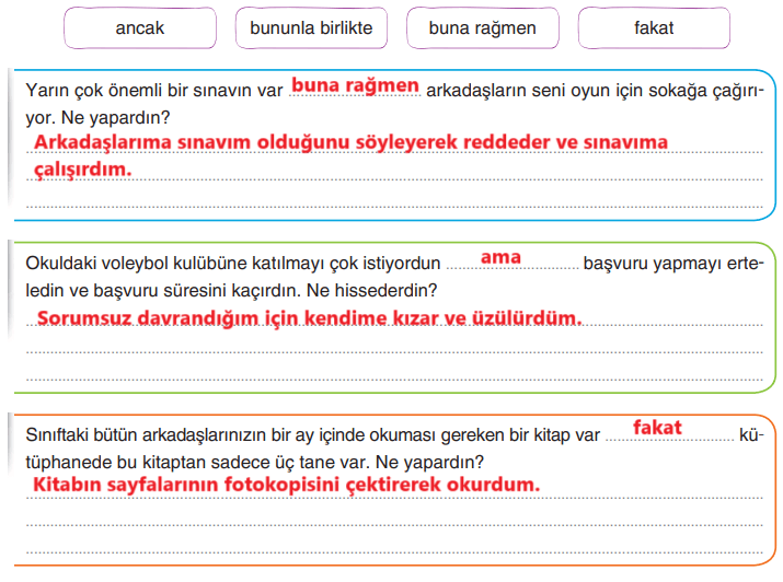 6. Sınıf Türkçe Ders Kitabı Sayfa 102 Cevapları Yıldırım Yayınları