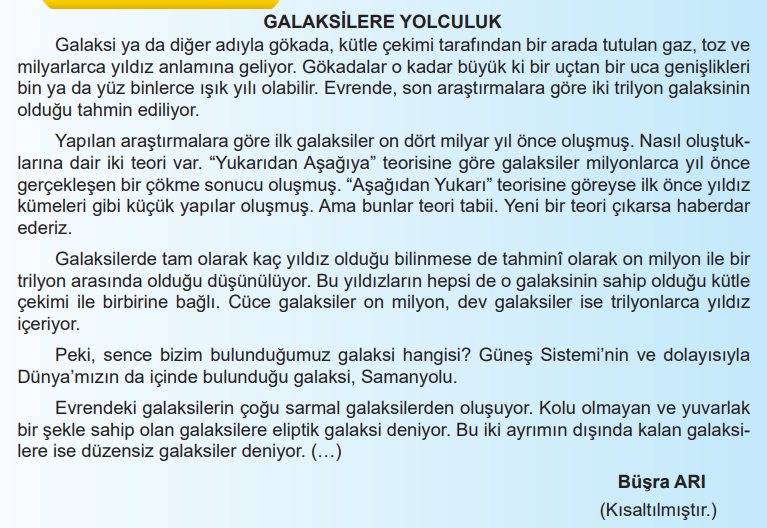 6. Sınıf Türkçe Ders Kitabı Sayfa 104 Cevapları MEB Yayınları1