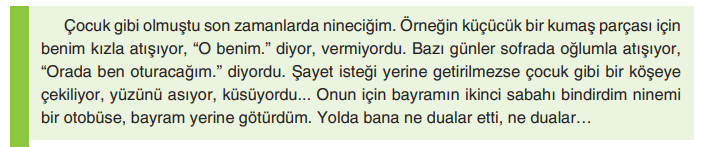 6. Sınıf Türkçe Ders Kitabı Sayfa 121 Cevapları Yıldırım Yayınları