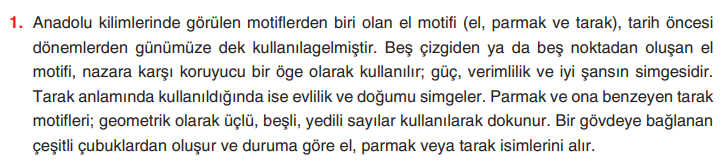 6. Sınıf Türkçe Ders Kitabı Sayfa 138 Cevapları Yıldırım Yayınları