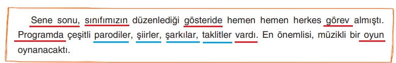 6. Sınıf Türkçe Ders Kitabı Sayfa 89 Cevapları Yıldırım Yayınları