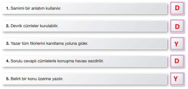 7. Sınıf Türkçe Ders Kitabı Sayfa 81 Cevapları Özgün Yayıncılık