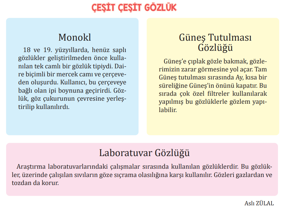 7. Sınıf Türkçe Ders Kitabı Sayfa 96 Cevapları MEB Yayınları