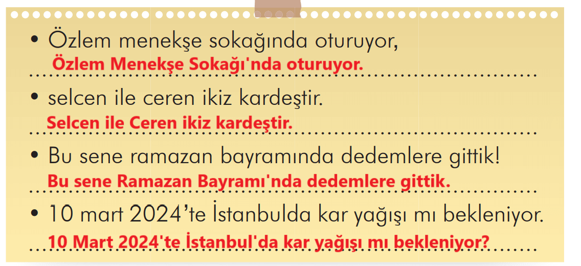 2. Sınıf Türkçe Ders Kitabı Sayfa 185 Cevapları İlke Yayıncılık