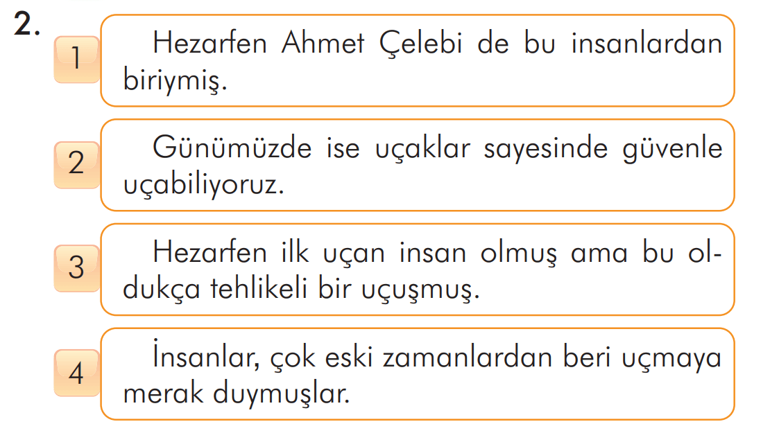 2. Sınıf Türkçe Ders Kitabı Sayfa 196 Cevapları İlke Yayıncılık