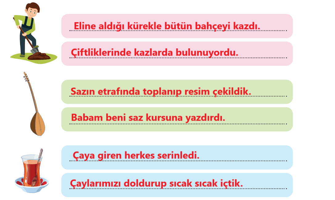 3. Sınıf Türkçe Ders Kitabı Sayfa 178 Cevapları MEB Yayınları