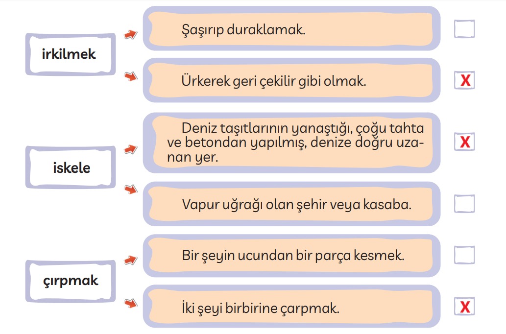 3. Sınıf Türkçe Ders Kitabı Sayfa 182 Cevapları MEB Yayınları