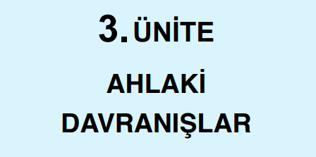 3. Ünitemize Hazırlanalım Cevapları