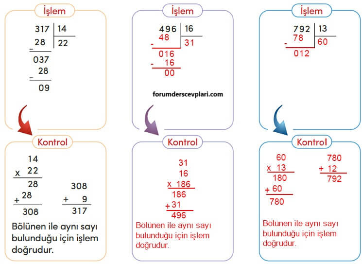 4. Sınıf Matematik Ders Kitabı Sayfa 104 Cevapları MEB Yayınları