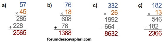 4. Sınıf Matematik Ders Kitabı Sayfa 134 Cevapları Pasifik Yayıncılık1