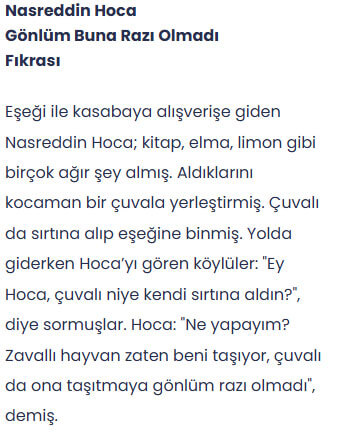 4. Sınıf Türkçe Ders Kitabı Sayfa 135 Cevapları Tuna Yayıncılık