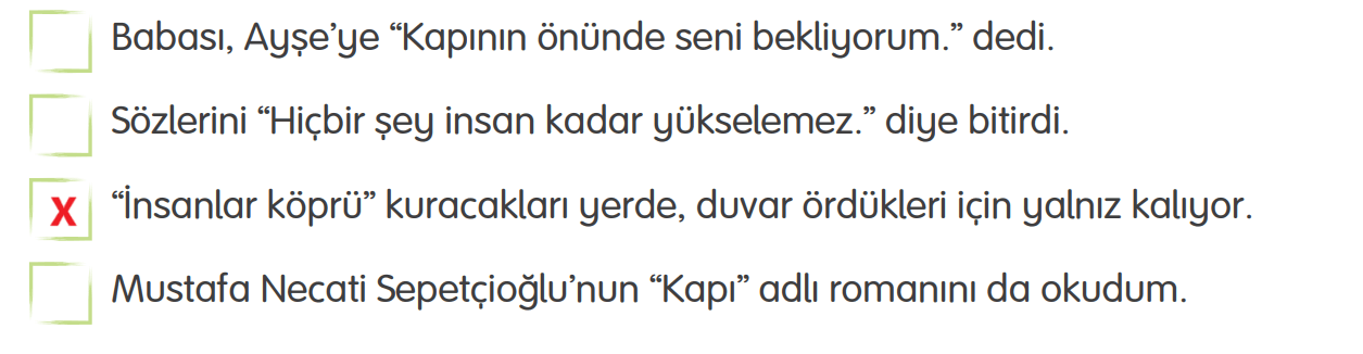 4. Sınıf Türkçe Ders Kitabı Sayfa 153 Cevapları Tuna Yayıncılık