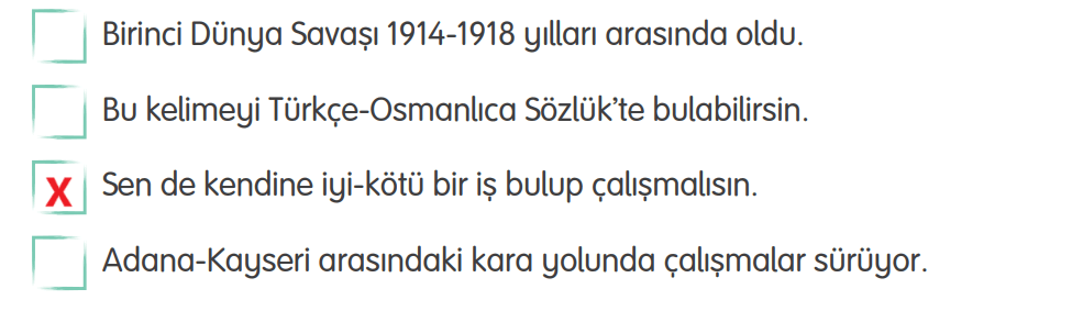 4. Sınıf Türkçe Ders Kitabı Sayfa 159 Cevapları Tuna Yayıncılık