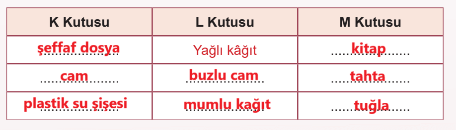 5. Sınıf Fen Bilimleri Ders Kitabı Sayfa 32 Cevapları MEB Yayınları