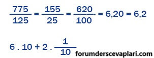 6. Sınıf Matematik Ders Kitabı Sayfa 164 Cevapları Doğa Yayıncılık1