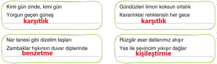 6. Sınıf Türkçe Ders Kitabı Sayfa 146 Cevapları Yıldırım Yayınları1