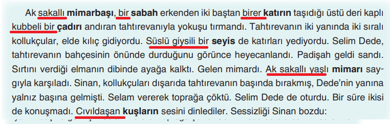 6. Sınıf Türkçe Ders Kitabı Sayfa 162 Cevapları Yıldırım Yayınları