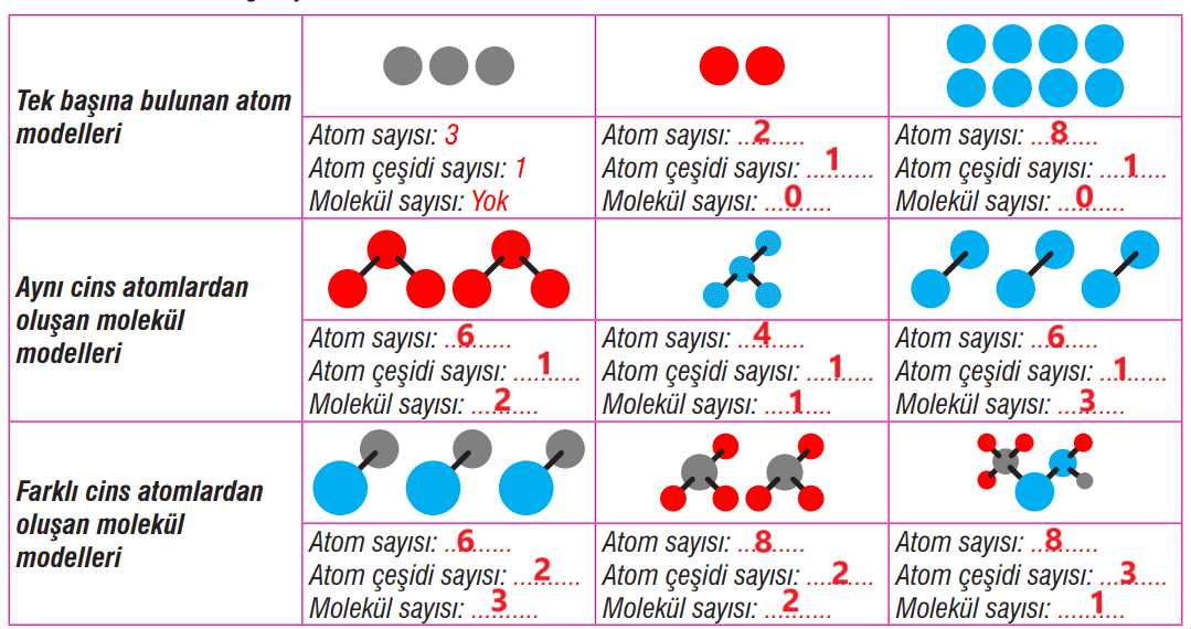 7. Sınıf Fen Bilimleri Ders Kitabı Sayfa 106 Cevapları MEB Yayınları