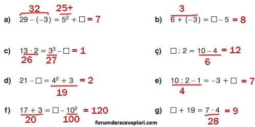 7. Sınıf Matematik Ders Kitabı Sayfa 125 Cevapları Edat Yayınları1