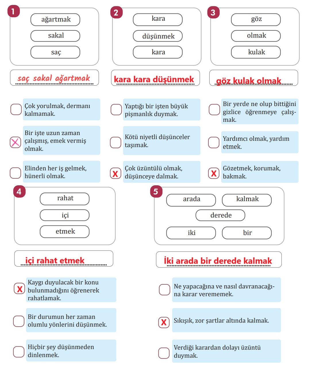 7. Sınıf Türkçe Ders Kitabı Sayfa 120 Cevapları MEB Yayınları